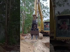 GuangLin-Grabmaschine mit Stein- und Holzgraber