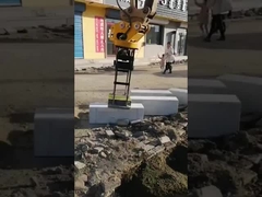 Steinklemmen / Steinklemmen für Grabmaschinen