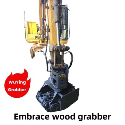 WuYing Bagger-Grabber 4 Klauen Holz-Grabber Anzug 5-10 Tonnen Bagger