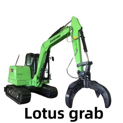 Hydraulischer Lotusbagger-Grabber für Schrott