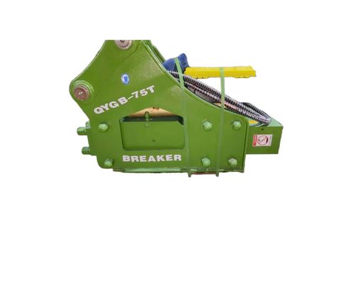 Dreieck Hydraulischer Gesteinsbrecher 75MM Schiefer QYGB75 Für 6,0-8,0 Tonnen Bagger