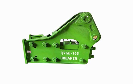 Hydraulischer Bagger Felsbrecher QYGB165S Dreieck Typ 165 Schiefer für 36-45 Tonnen