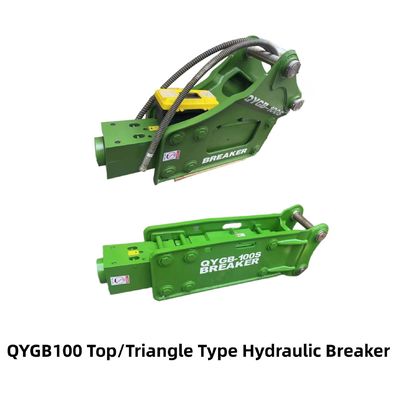 Top-Typ / Dreiecks-Hydraulischer Brecher Hammer QYGB100 100 Schiefer für 10-16 Tonnen